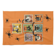 Halloween postzegel Collectie