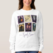 Halloween Postzegel Collectie Trui (Voorkant)