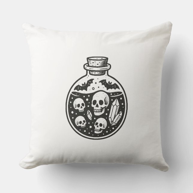 Halloween Potion Kussen (Voorkant)