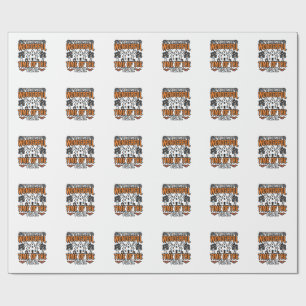 Halloween Prachtige Tijd Van Het Jaar Vintage T-sh Cadeaupapier