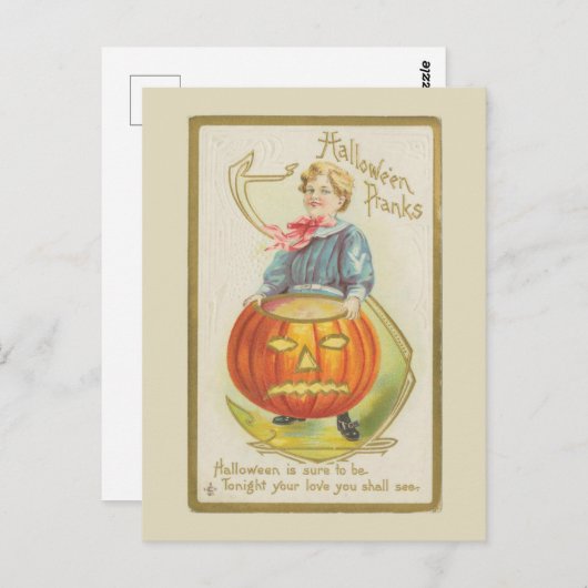 Halloween Pranks  Briefkaart (Voorkant / Achterkant)