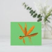 Halloween Praying Mantis Briefkaart (Staand voorkant)