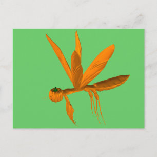 Halloween Praying Mantis Briefkaart