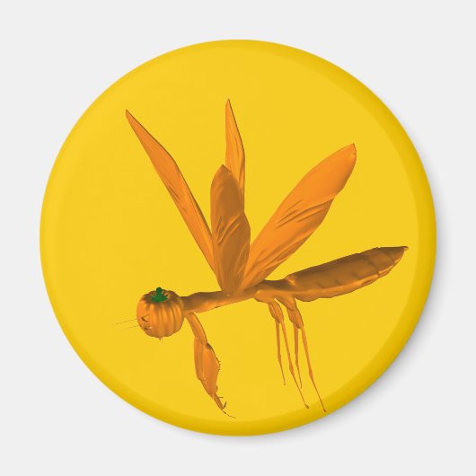 Halloween Praying Mantis Magneet (Voorkant)