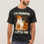 Halloween Pregnancy Announcement I'm Growing A Lit T-shirt (Voorkant)