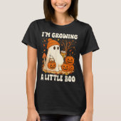 Halloween Pregnancy Announcement I'm Growing A Lit T-shirt (Voorkant)