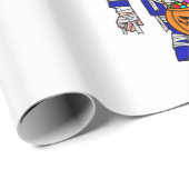 halloween president joe biden mummy cadeaupapier (Rol Hoek)