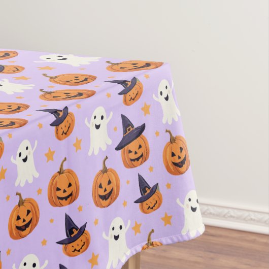 Halloween Pret Geesten & Jack-O-Lanterns Tafelkleed (Voorbeeld)
