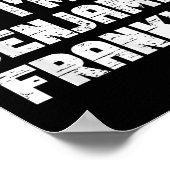 Halloween Pretend I'm Benjamin Franklin Costume La Poster (Hoek)