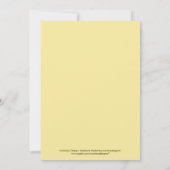 Halloween Princess Costume Party Invitation Kaart (Achterkant)