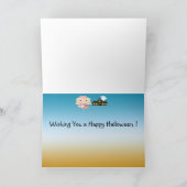 Halloween Princess Wenskaart Kaart (Binnen)