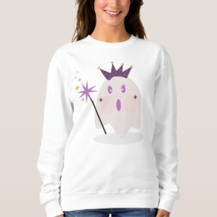 Halloween Prinses Fantasie Geest Illustratie Trui