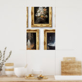 Halloween Printbare 50 Vintage Mega Bundel Set Poster (Keuken)