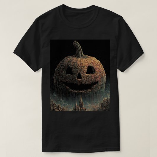 Halloween Printed T-Shirts – Spooky, Stylish & Sup (Design voorkant)
