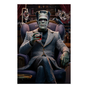 Halloween profiel Pic, Frankenstein Monster Perfect Poster