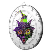 Halloween ProfilesInk Dart Board/Spooky Cat Dartbord (Voorkant Rechts)