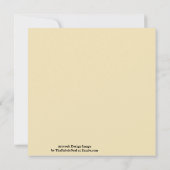 Halloween Prowling Black Cat op een Volle Maan Kaart (Achterkant)