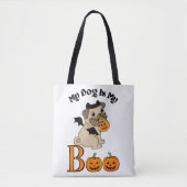 Halloween Pug Dog Tote Bag (Voorkant)
