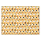 Halloween Pug Ghost Schattige Pompoen Vleermuizen Tafelkleed (Voorkant (Horizontaal))