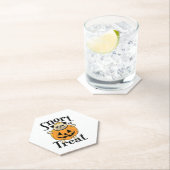 Halloween Pug Kartonnen Onderzetters (Insitu)