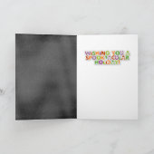 Halloween - Pug - Lelie Lou Kaart (Binnen)