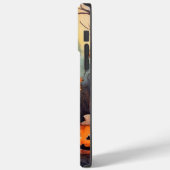 Halloween Pug met pompoenen eng Case-Mate iPhone Case (Achterkant / Links)