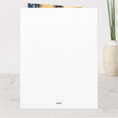 Halloween PUG Met Pompoenen Eng Kaart (Achterkant)