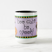 Halloween Pug Mok (Midden)