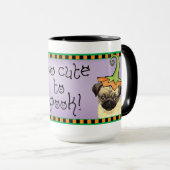 Halloween Pug Mok (Voorkant rechts)