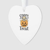 Halloween Pug Ornament (voorkant)