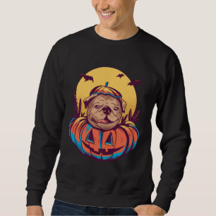 HALLOWEEN PUG Perfect Gift Voor jou en vrienden Cl Trui