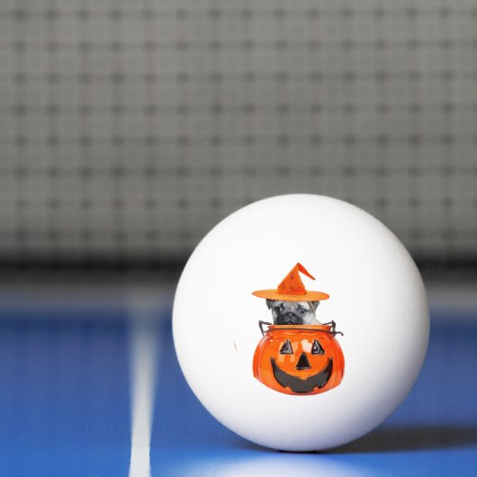 Halloween pug pingpongbal (Net)