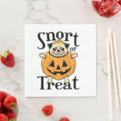 Halloween Pug Servet (Insitu)