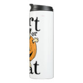 Halloween Pug Thermosbeker (Geroteerd rechts)