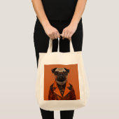 Halloween Pug Tote Bag (Voorkant (product))