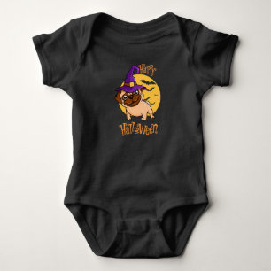Halloween Puggie Baby Body Pak Romper