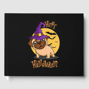 Halloween Puggie-gastenboek Gastenboek