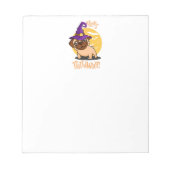 Halloween Puggie Notitieblok (Voorkant)
