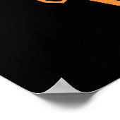 Halloween Puggie Poster (Hoek)