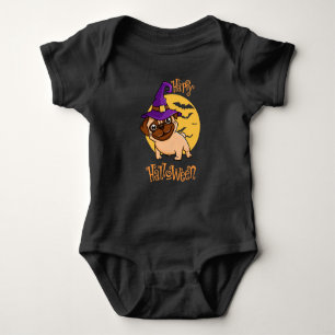 Halloween Puggy Baby Bodysuit