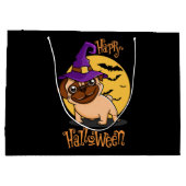 Halloween Puggy Gift Bags Groot Cadeauzakje (Achterkant)