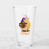 Halloween Puggy Glass Tumbler (Achterkant)