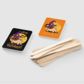 Halloween Puggy Hand Fans Handwaaier (Niet-gemonteerd)