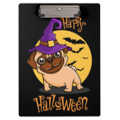 Halloween Puggy-klembord Klembord (Voorkant)