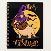Halloween Puggy Planner (Voorkant)