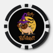 Halloween Puggy Poker Chips (Voorkant)