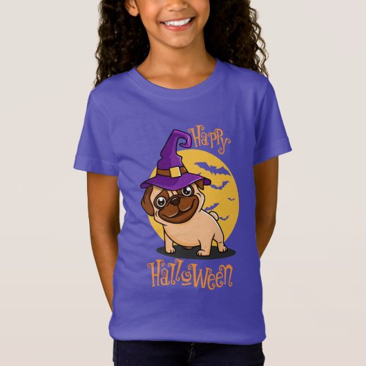 Halloween Puggy Shirt #3 (Voorkant)