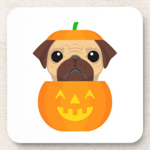 Halloween Pugkin Bier Onderzetter
