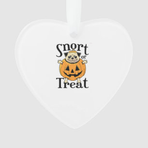 Halloween Pugs Ornament