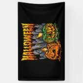 Halloween Pumkin Banner (Verticaal)
